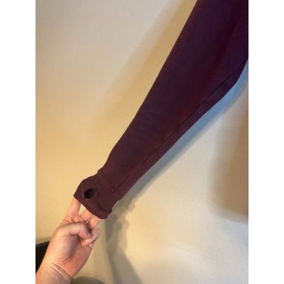 LULULEMON heathered Bordeaux Drama Scuba Hoodie III zip up jacket 6 - Picture 5 of 7